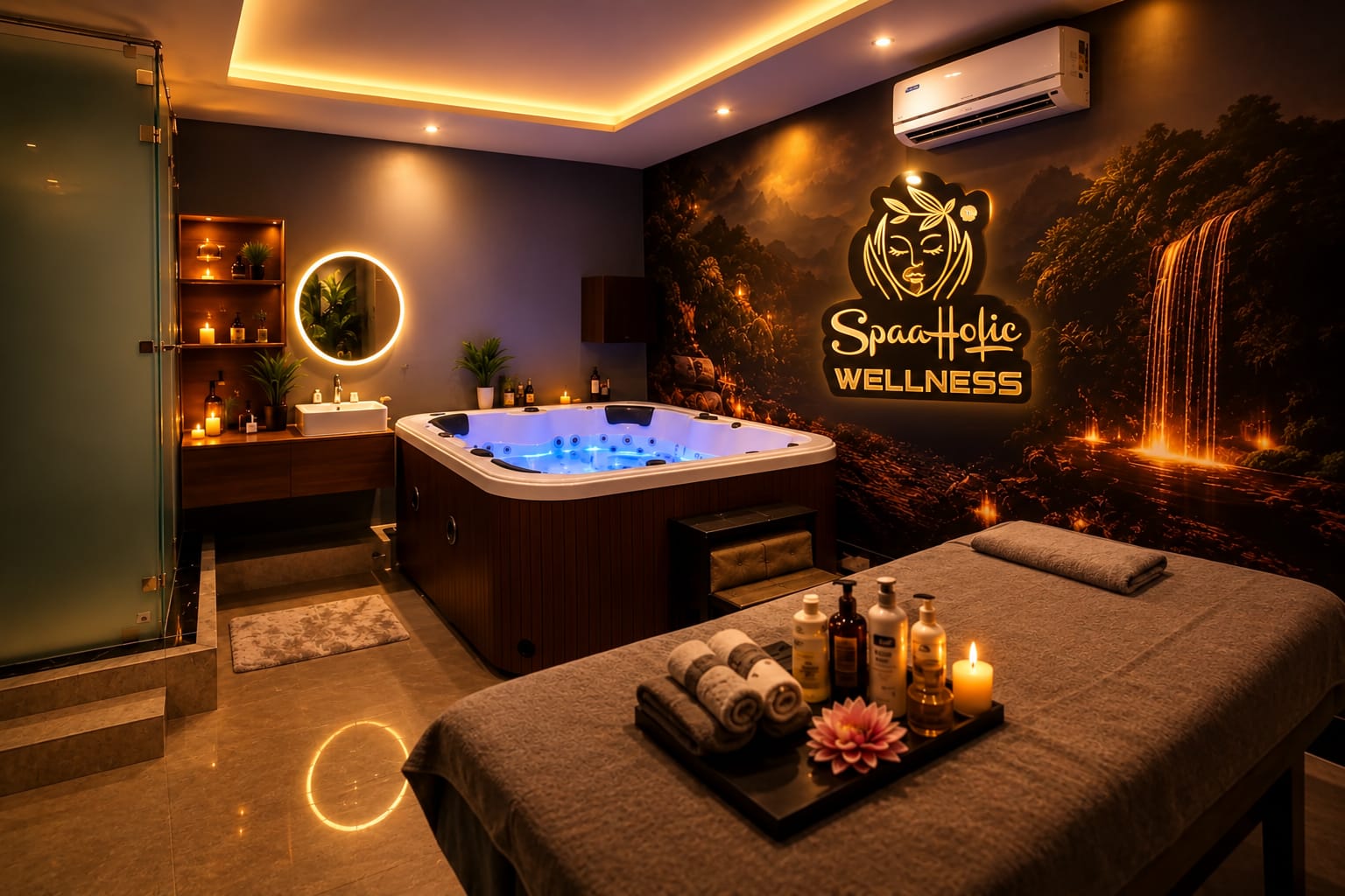 SPAAHOLIC WELLNESS corridor